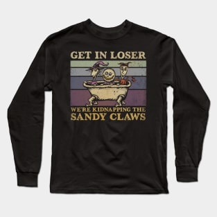 We're Kidnapping the Sandy Claws Long Sleeve T-Shirt